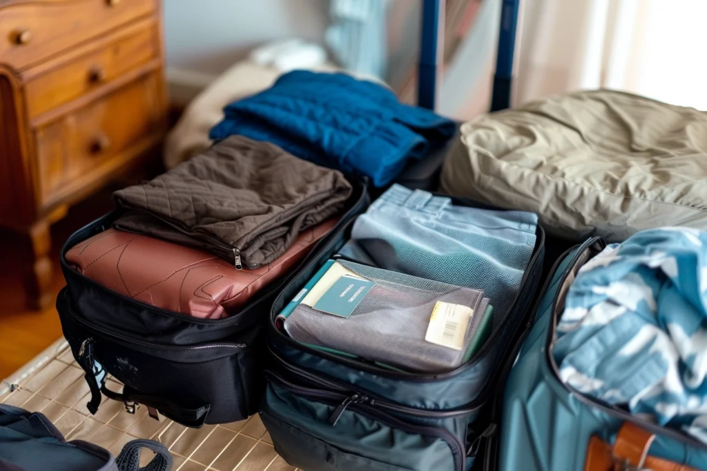 luggage organization for traveling